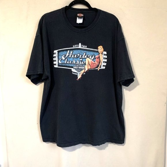 Harley Davidson T-Shirt Mens 2XL South Africa Cape Wineland Faded Tee - Picture 1 of 10